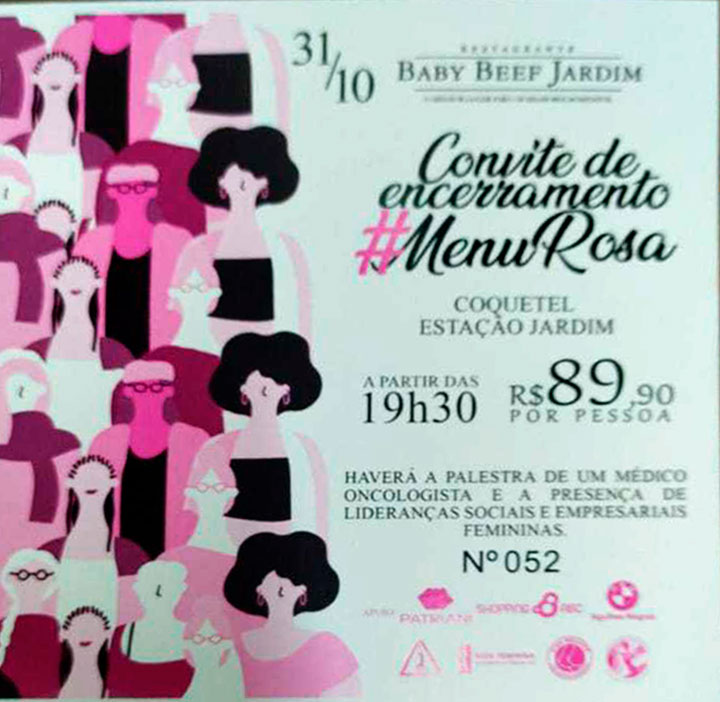 Menu Rosa